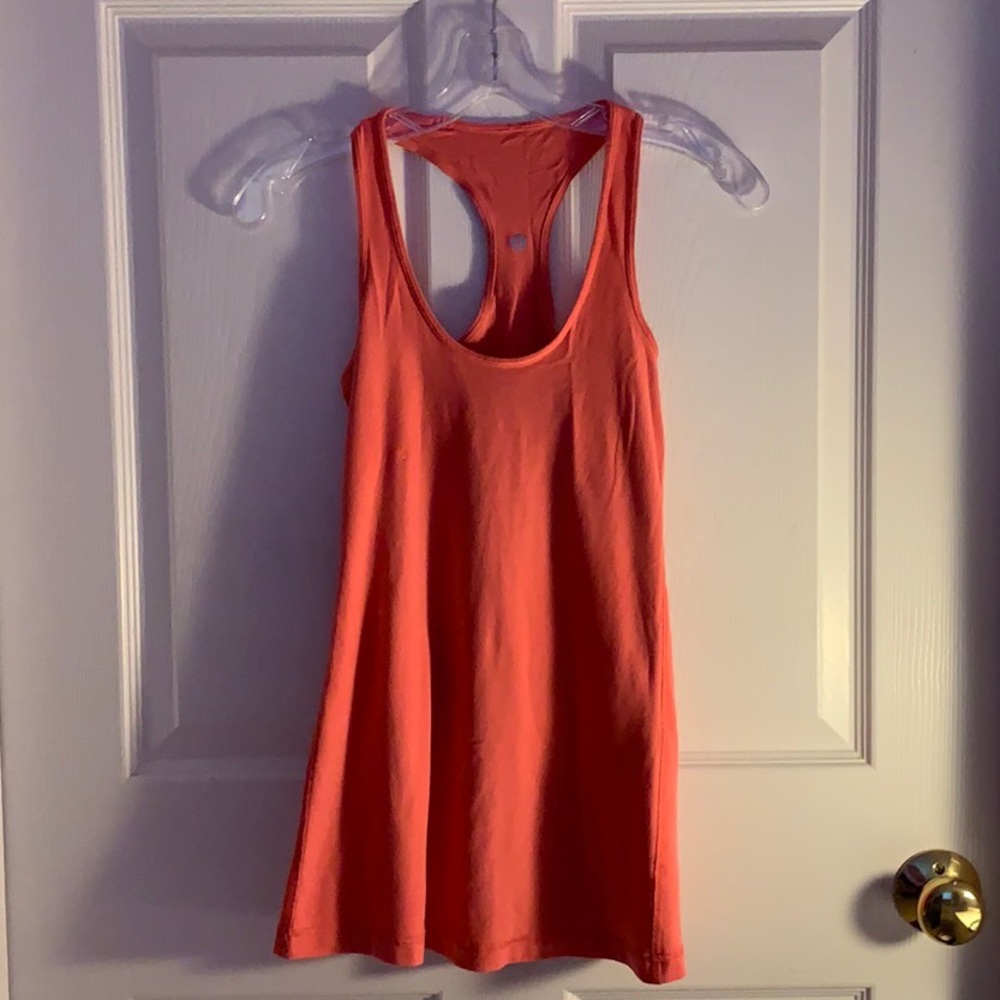 Lululemon Peach Racerback Tank